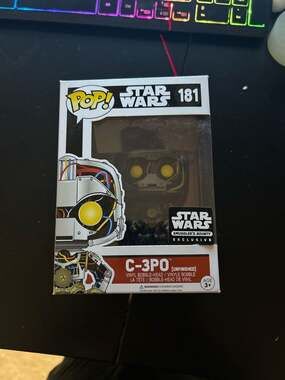 Funko Pop! Star Wars #181 C-3PO [Unfinished] Smuggler's Bounty Exclusive